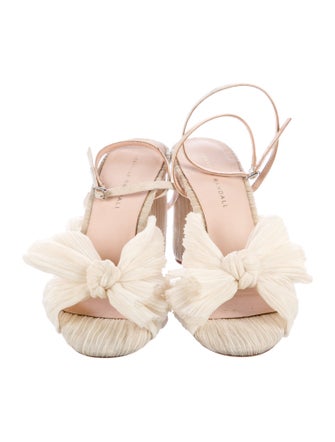 Loeffler Randall Pleated Accents Sandals
