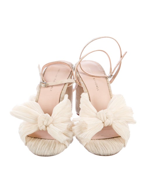 Loeffler Randall Pleated Accents Sandals