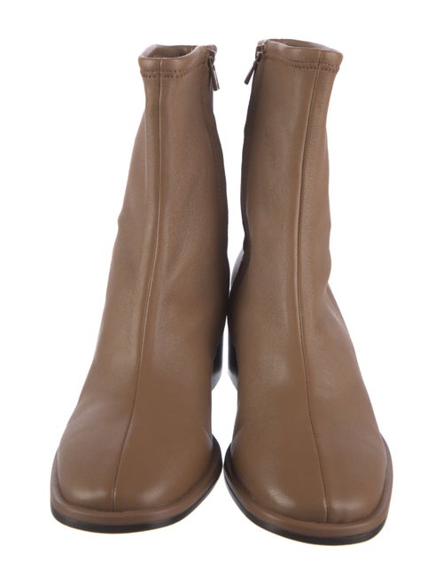 Loeffler Randall Leather Sock Boots