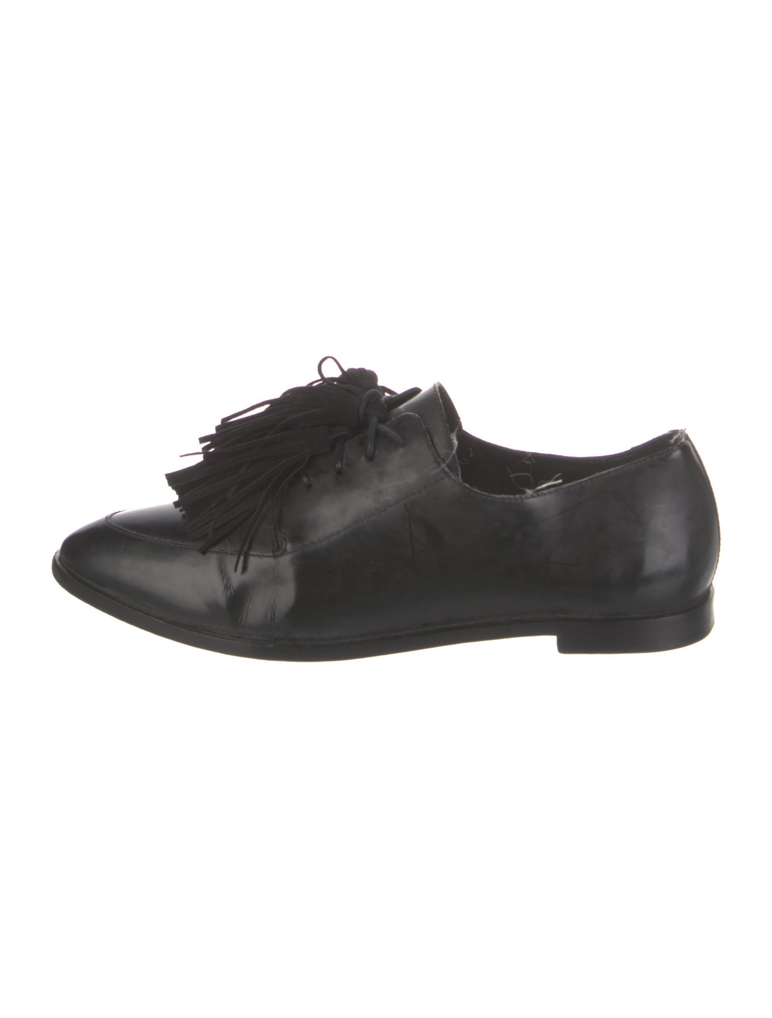 Loeffler Randall Leather Tassel Accents Oxfords