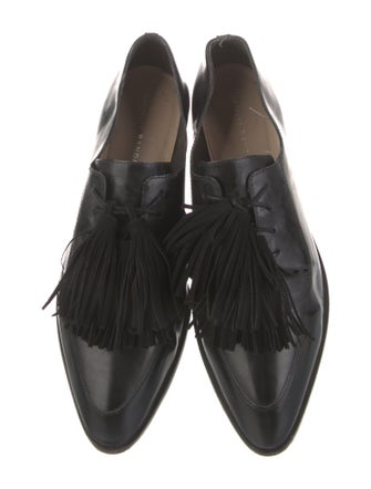 Loeffler Randall Leather Tassel Accents Oxfords