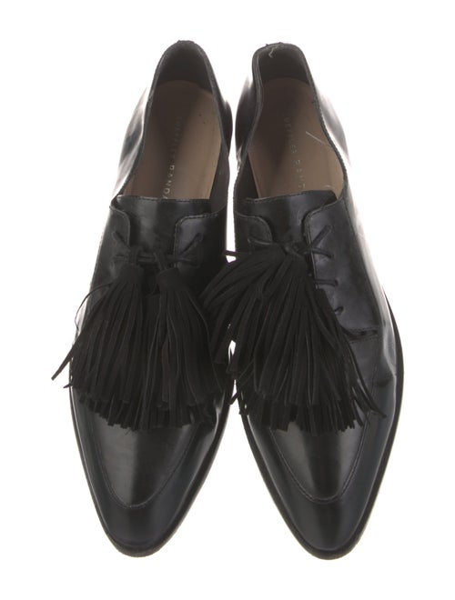 Loeffler Randall Leather Tassel Accents Oxfords
