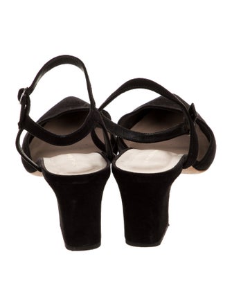 Loeffler Randall Suede Slingback Pumps