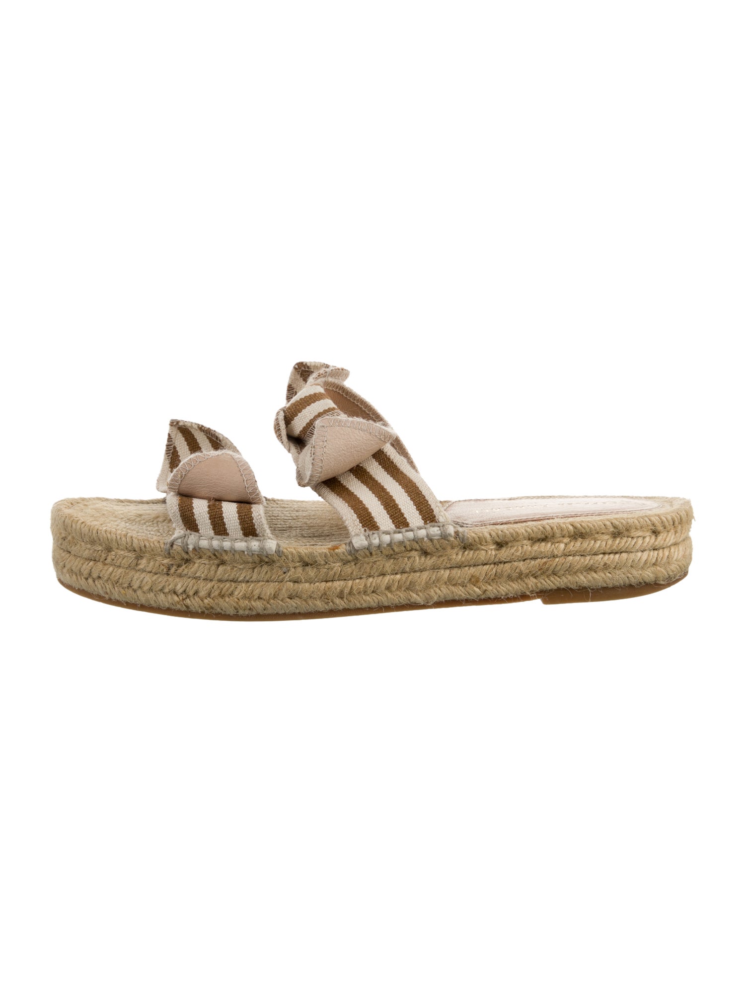 Loeffler Randall Jute Animal Print Espadrilles