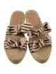 Loeffler Randall Jute Animal Print Espadrilles