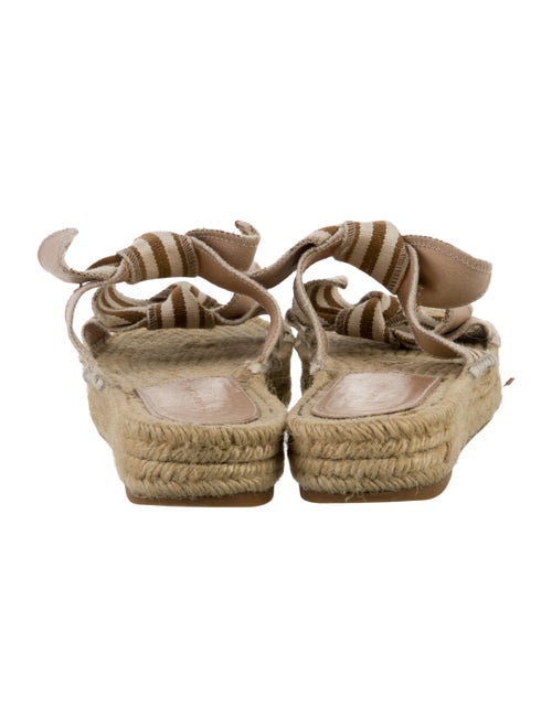 Loeffler Randall Jute Animal Print Espadrilles