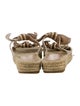 Loeffler Randall Jute Animal Print Espadrilles