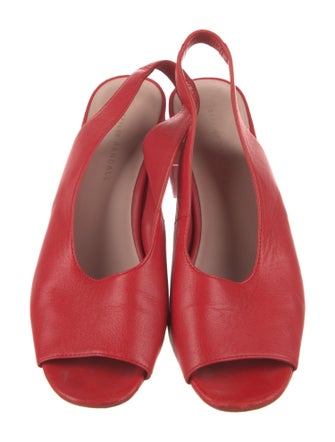 Loeffler Randall Leather Slingback Pumps