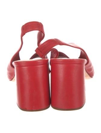 Loeffler Randall Leather Slingback Pumps