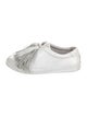 Loeffler Randall Leather Tassel Accents Sneakers