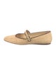 Loeffler Randall Raffia Mary Jane Flats