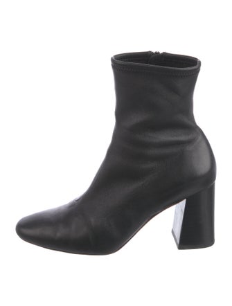 Loeffler Randall Leather Sock Boots