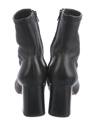 Loeffler Randall Leather Sock Boots