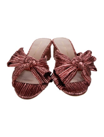 Loeffler Randall Bow Accents Slides