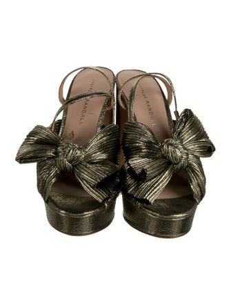 Loeffler Randall Bow Accents Sandals