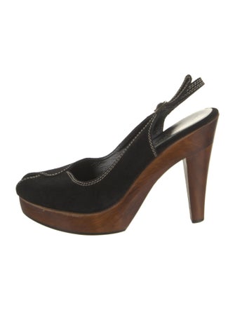 Loeffler Randall Suede Slingback Sandals