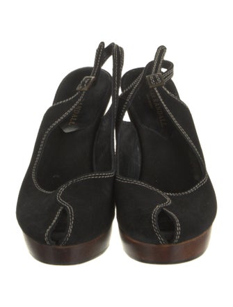 Loeffler Randall Suede Slingback Sandals