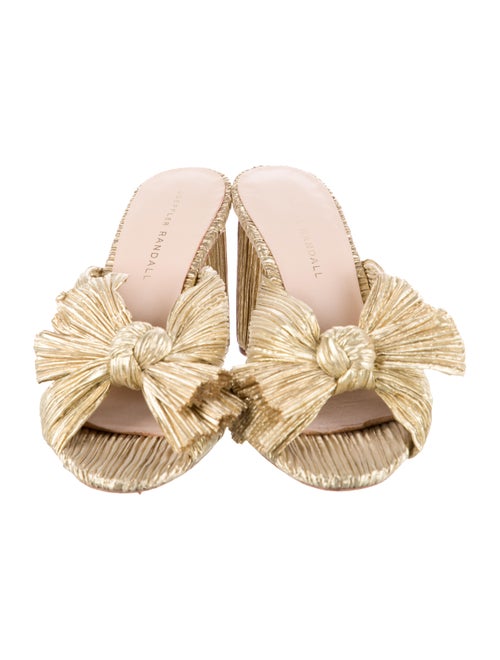 Loeffler Randall Bow Accents Slides