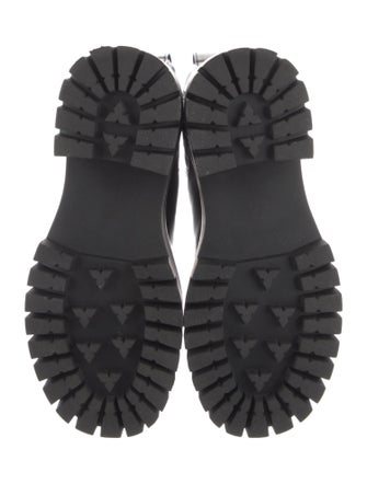 Loeffler Randall Leather Combat Boots