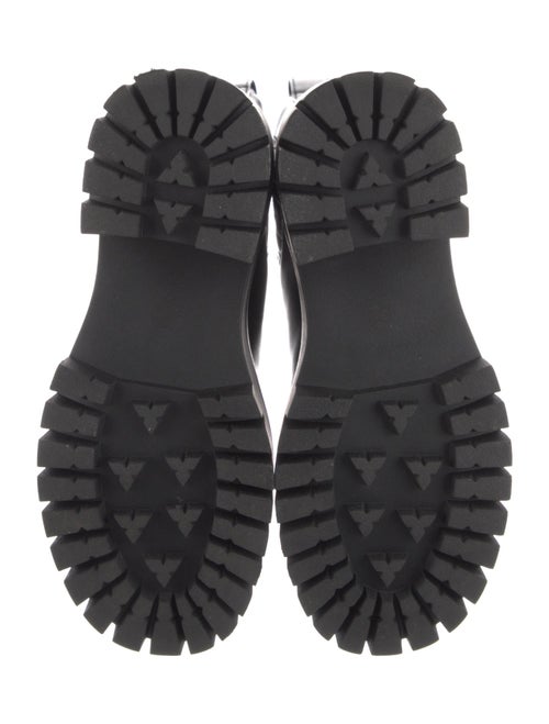 Loeffler Randall Leather Combat Boots