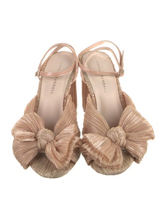 Loeffler Randall Pleated Accents Sandals
