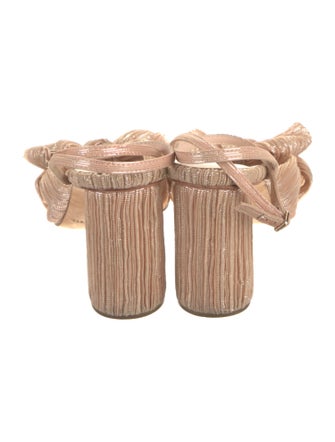 Loeffler Randall Pleated Accents Sandals