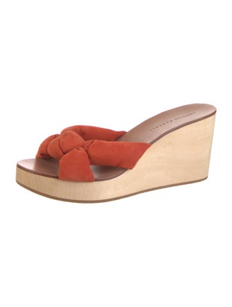 Loeffler Randall Suede Slides