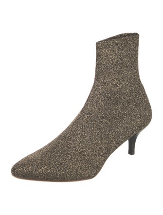 Loeffler Randall Glitter Glitter Accents Sock Boots