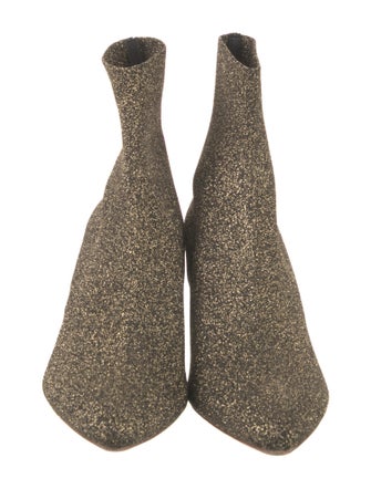 Loeffler Randall Glitter Glitter Accents Sock Boots