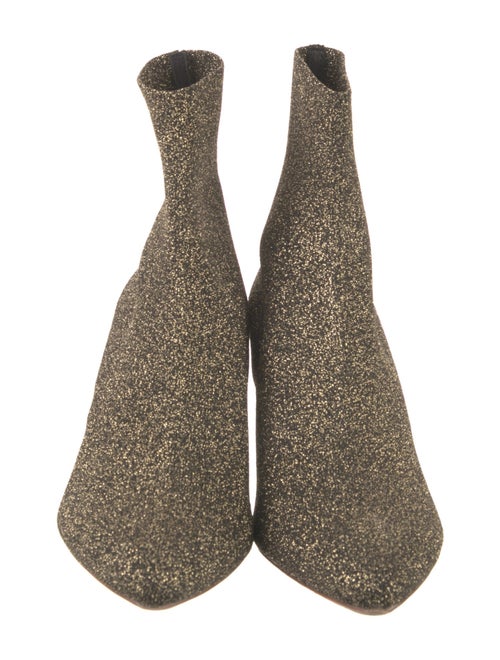 Loeffler Randall Glitter Glitter Accents Sock Boots
