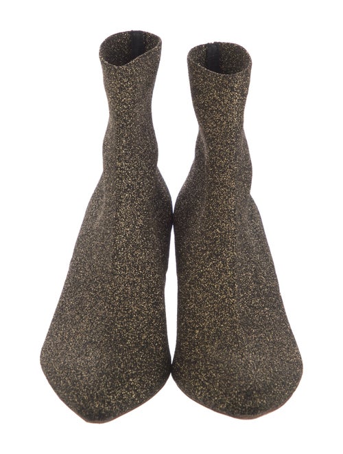 Loeffler Randall Glitter Sock Boots