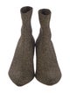 Loeffler Randall Glitter Sock Boots