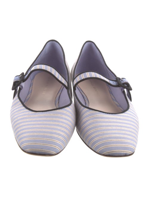 Loeffler Randall Canvas Printed Mary Jane Flats