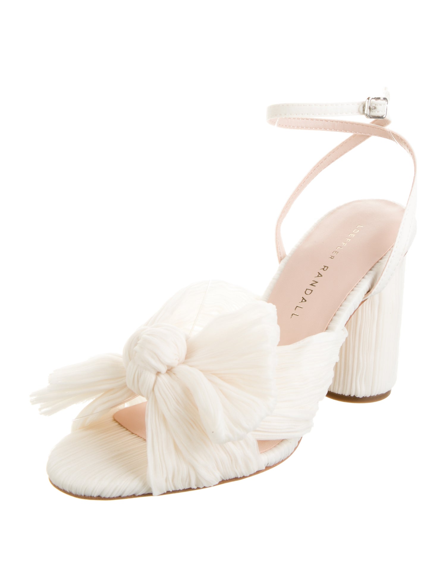 Loeffler Randall Satin Bow Accents Slingback Pumps w/ Tags