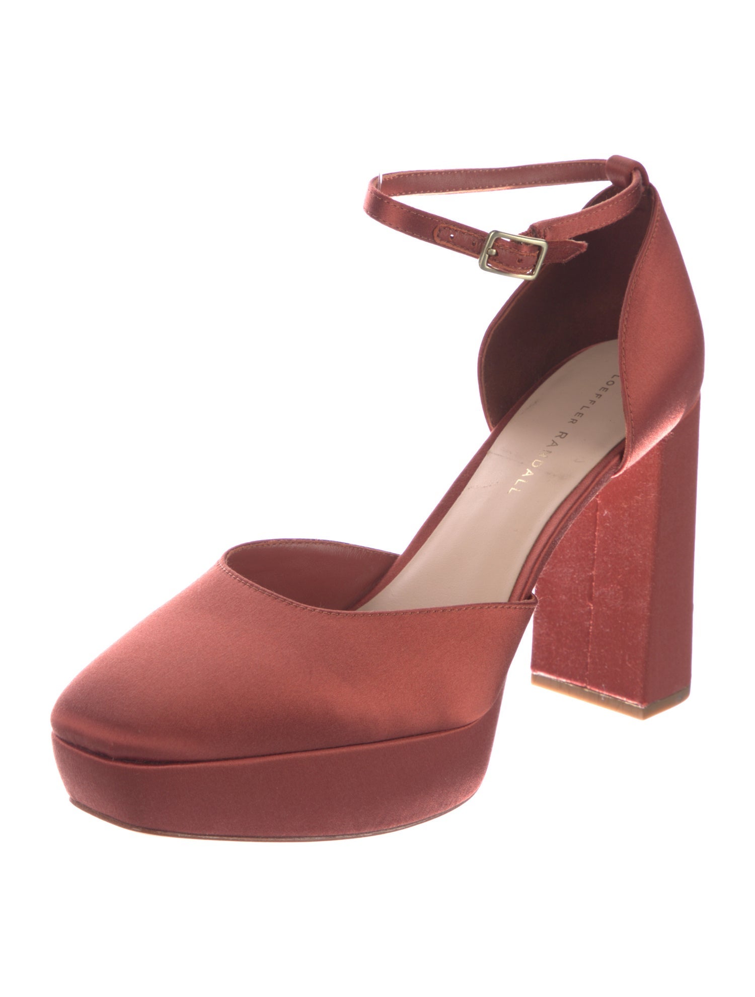 Loeffler Randall Satin D'Orsay Pumps