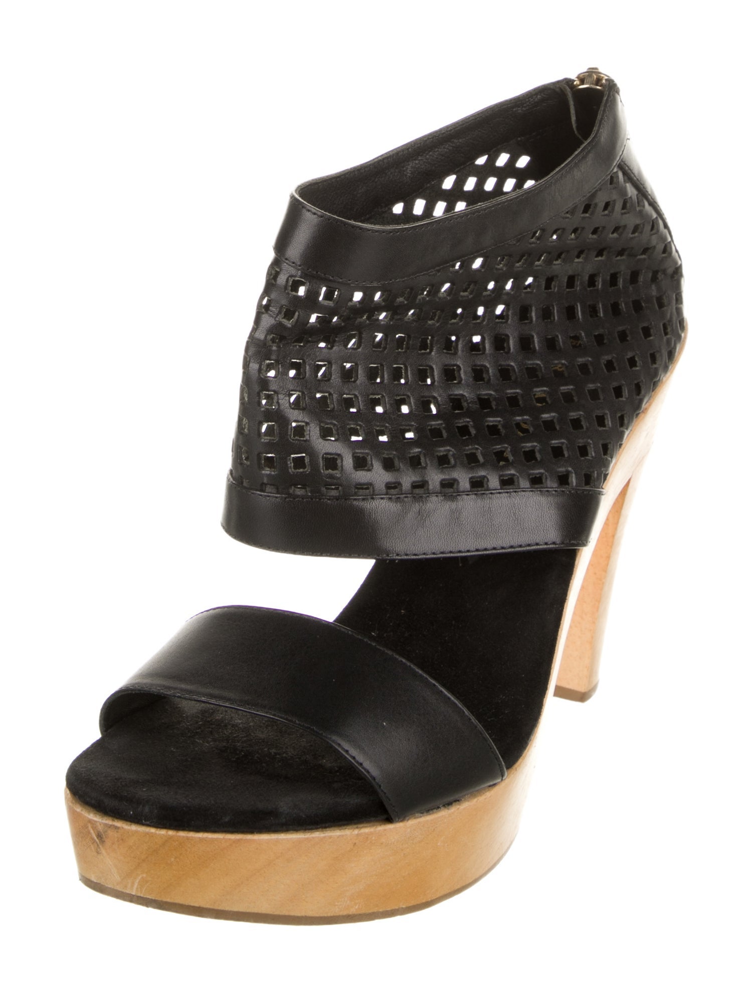 Loeffler Randall Leather Slingback Sandals