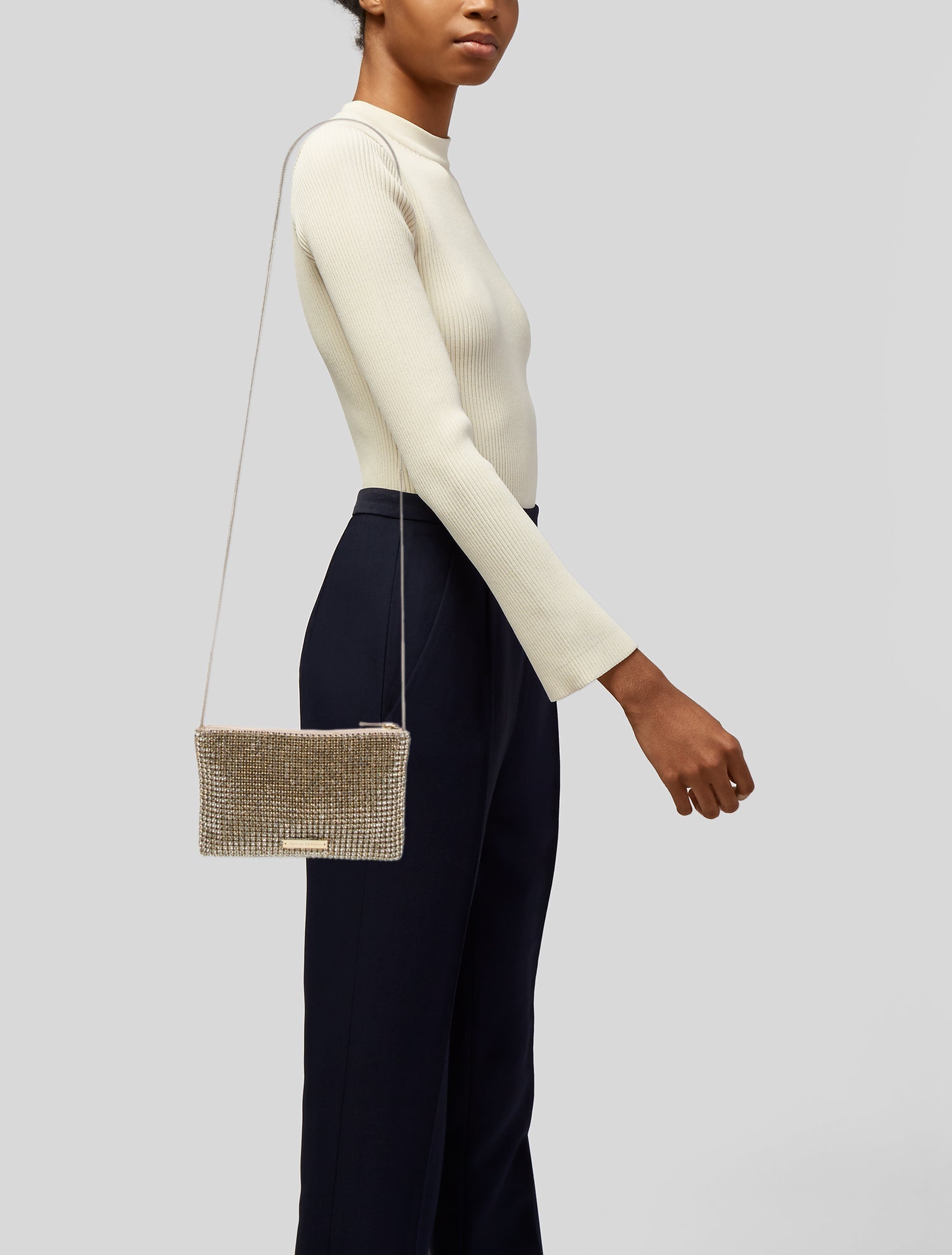 Loeffler Randall Crystal Crossbody Bag