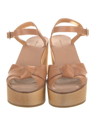Loeffler Randall Leather Slingback Sandals