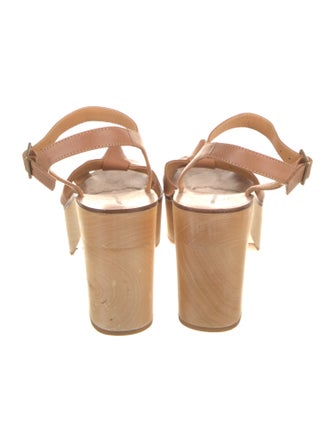 Loeffler Randall Leather Slingback Sandals