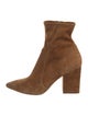 Loeffler Randall Suede Sock Boots