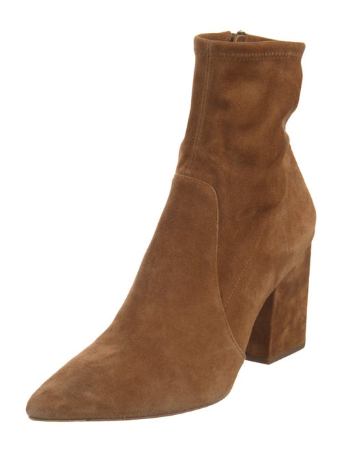 Loeffler Randall Suede Sock Boots