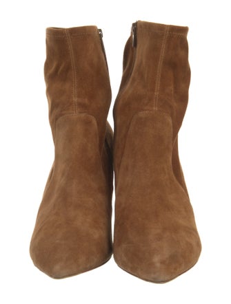 Loeffler Randall Suede Sock Boots