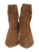 Loeffler Randall Suede Sock Boots