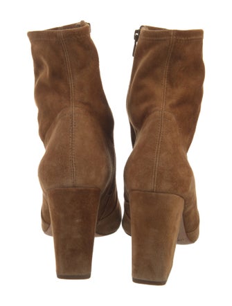 Loeffler Randall Suede Sock Boots