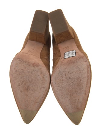 Loeffler Randall Suede Sock Boots