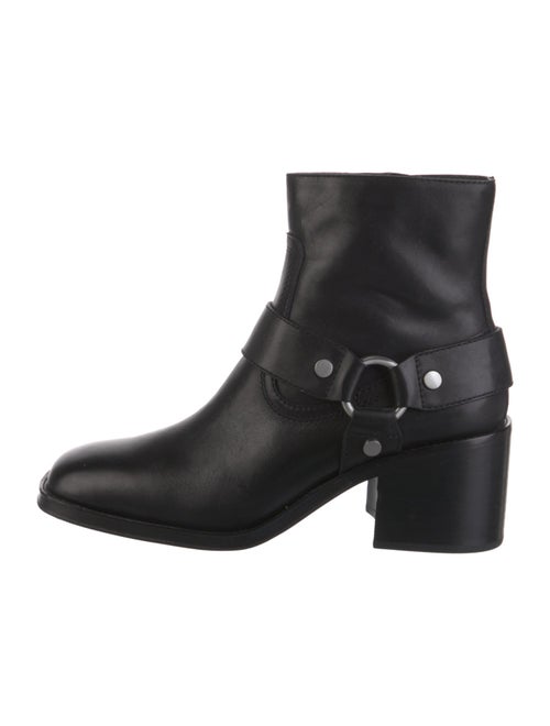 Loeffler Randall Leather Moto Boots