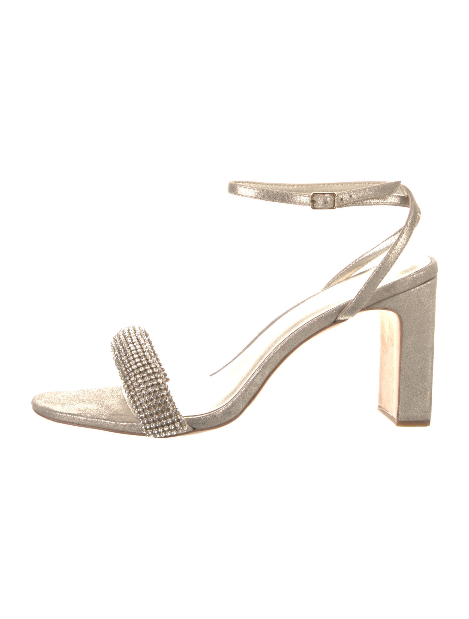 Loeffler Randall Glitter Crystal Embellishments Sandals