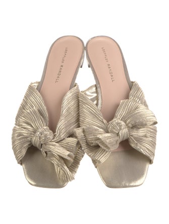 Loeffler Randall Bow Accents Slides