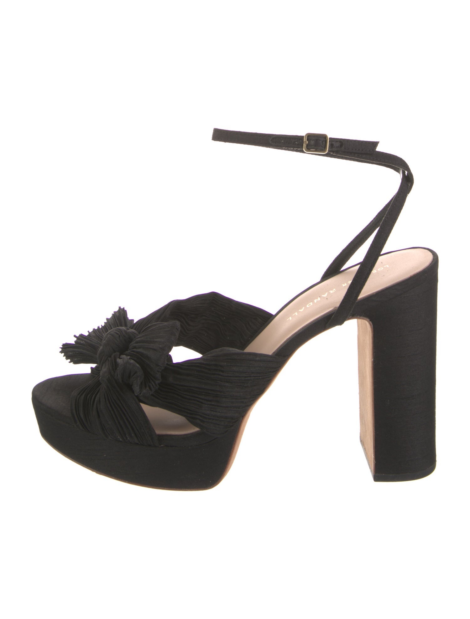 Loeffler Randall Satin Bow Accents Sandals