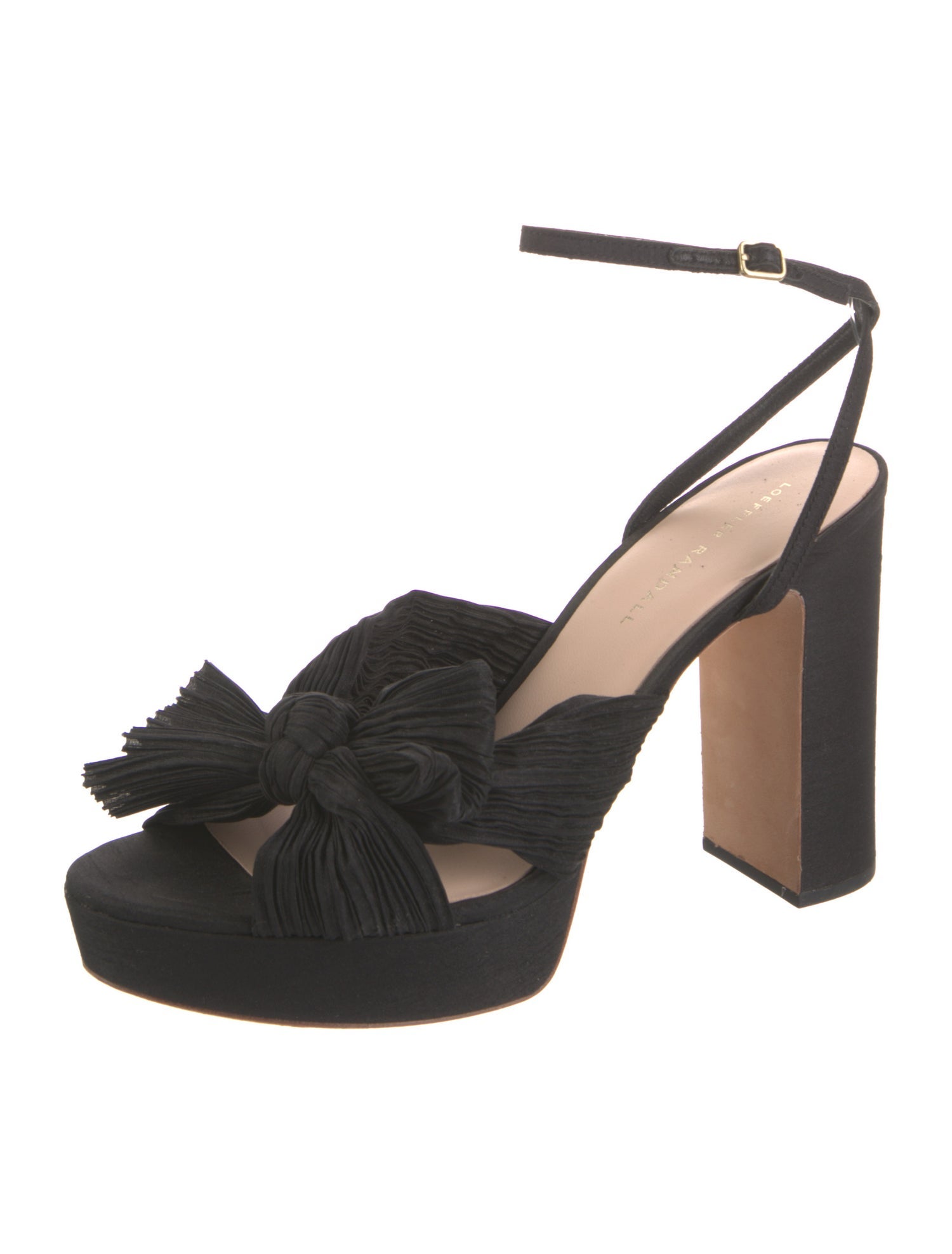 Loeffler Randall Satin Bow Accents Sandals